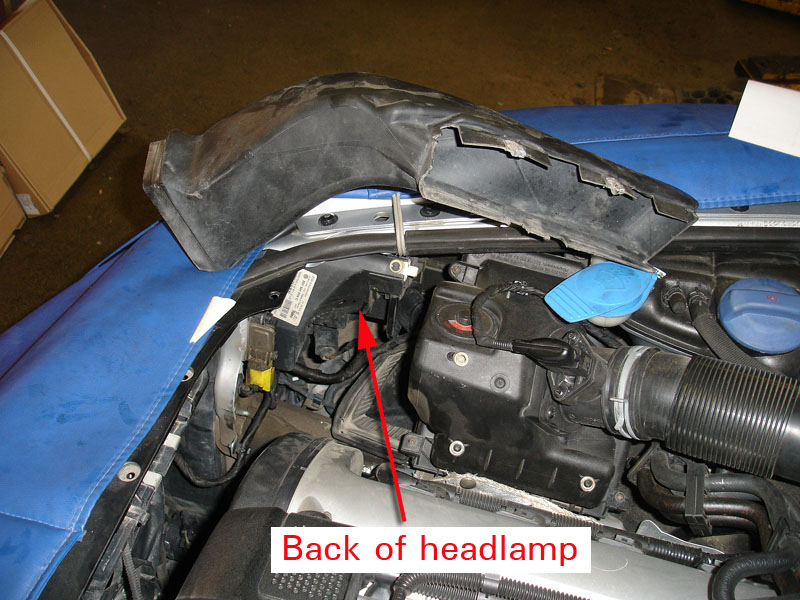 2014 touareg headlight bulb replacement